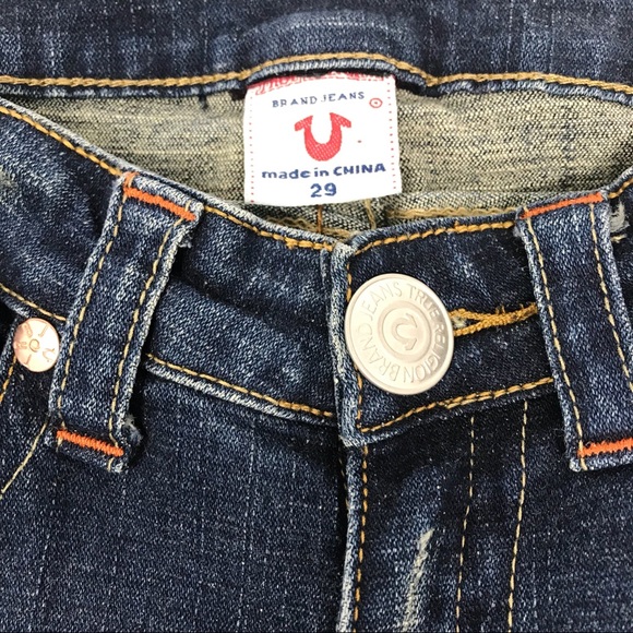 ❌SOLD❌ EUC True Religion Joey Flare Jeans Denim - Picture 4 of 6